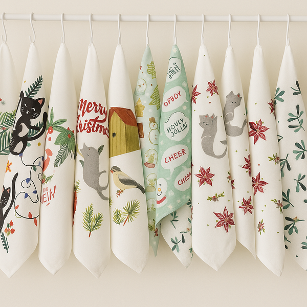 Printed tea towel 40×60 SM (pack of 6)